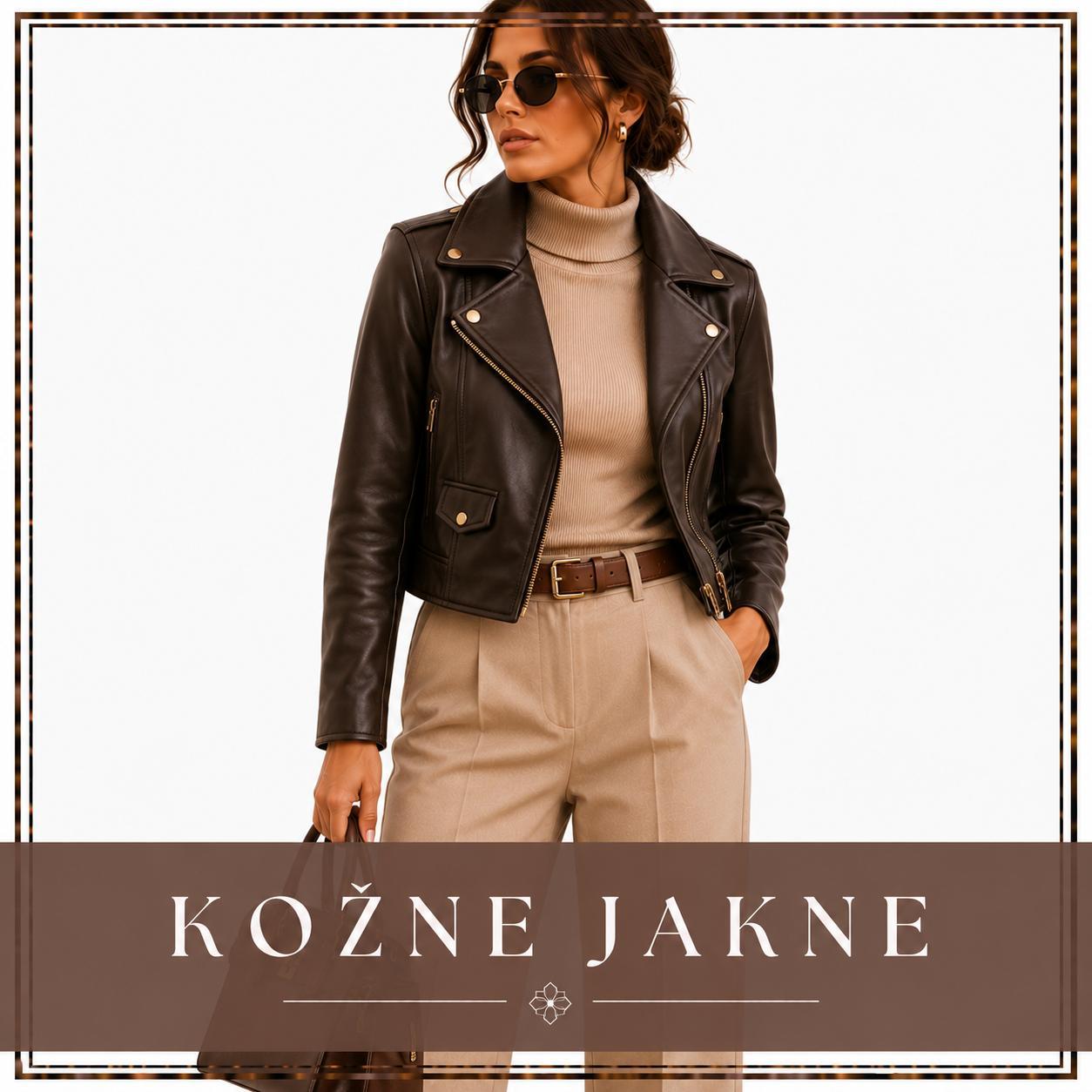 Kožne jakne | Contessa Moda