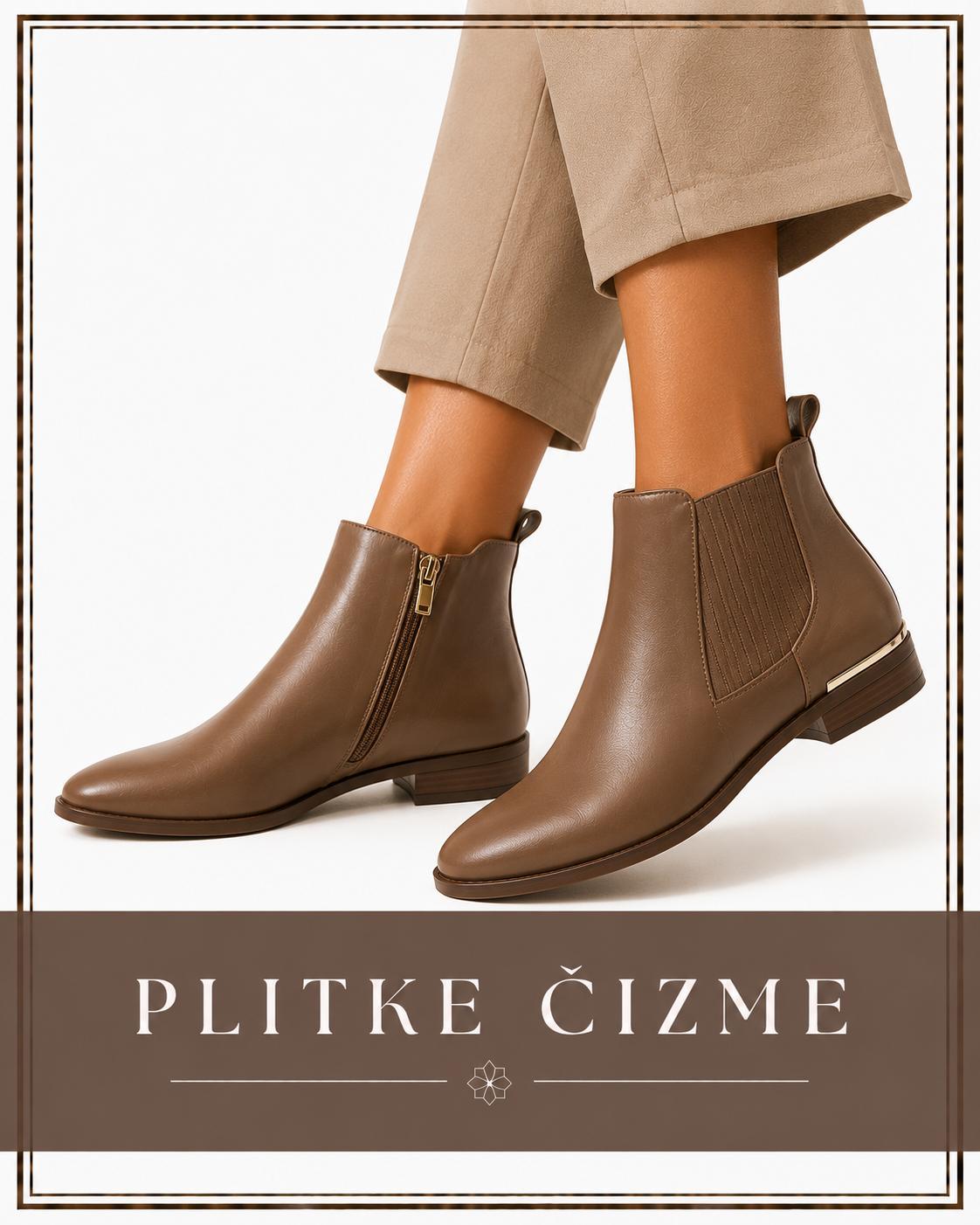 Plitke čizme | Contessa Moda