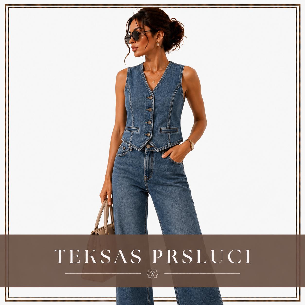 Teksas prsluci | Contessa Moda