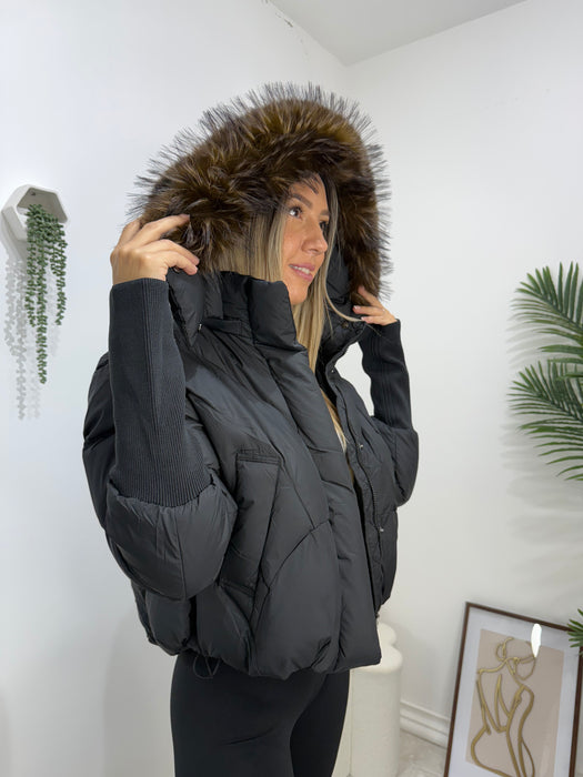 Jakna Zera-Štepana jakna-J&J Collection-Maslinasta-S/M-Contessa