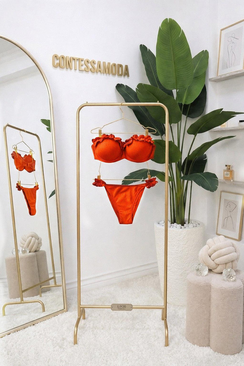Kupaći kostim Afrodita-Kupaći kostim-Happy Moda-Narandžasta-S-Contessa