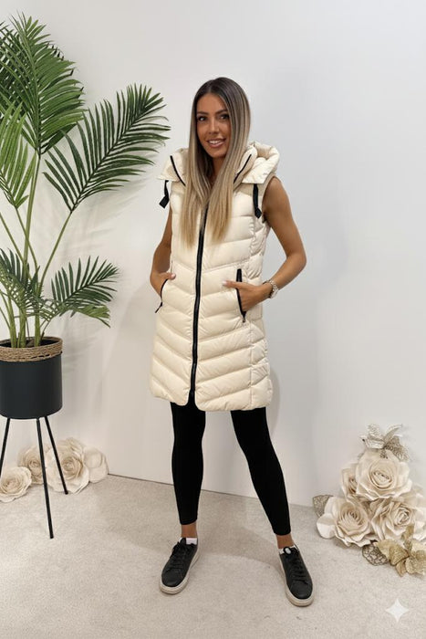 Prsluk Helsinki-Štepani prsluk-J&J Collection-Vanila-S-Contessa