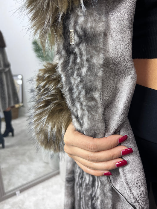 Kaput Rebeka-Dugi kaput-J&J Collection-Braon-Univerzalna-Contessa