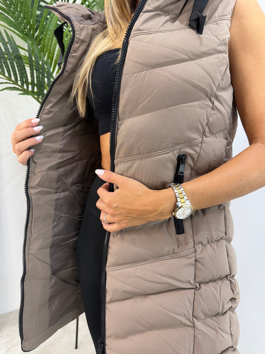 Prsluk Helsinki-Štepani prsluk-J&J Collection-Cappuccino-S-Contessa