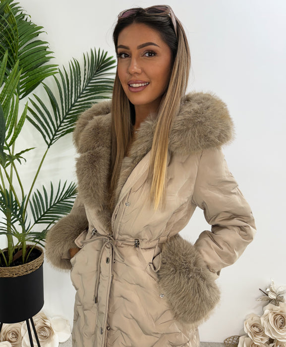 Jakna Tina-Štepana jakna-J&J Collection-Bež-S-Contessa