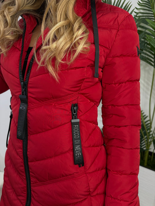 Jakna Paris-Štepana jakna-Monte Cervino-Crvena-S-Contessa