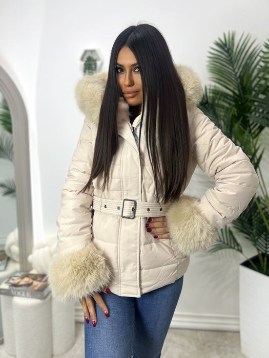 Jakna Lisa-Kratka jakna-J&J Collection-Maslinasta-S-Contessa