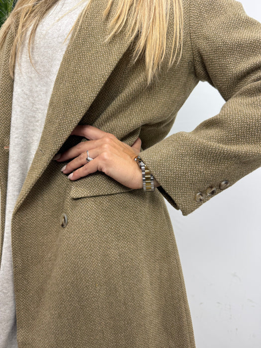 Kaput Milano-Dugi kaput-J&J Collection-Svetlo-maslinasta-S-Contessa