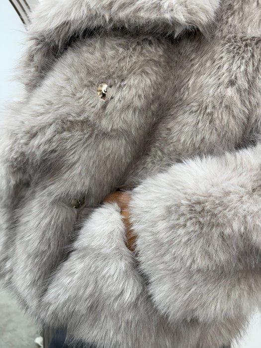 Bunda Naomi-Kratka bunda-J&J Collection-Braon-Univerzalna-Contessa