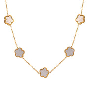  Flower Meadow ogrlica | 18K pozlata | Nerđajući čelik 87710-0 Contessa Moda nakit