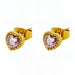  Hearts minđuše | 18K pozlata | Nerđajući čelik 89313-0 Contessa Moda nakit