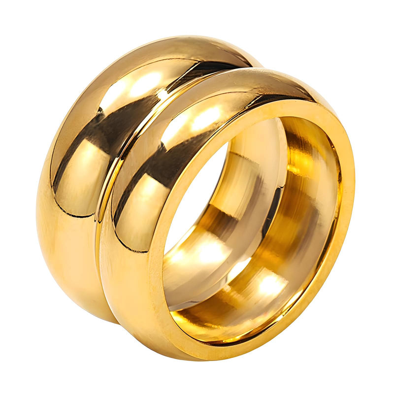 prsten | 18K pozlata | Nerđajući čelik 89598-0 Contessa Moda nakit