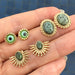 Evil Eye minđuše | 18K pozlata | Nerđajući čelik 89528-0-Minđuše-Intensity-Contessa