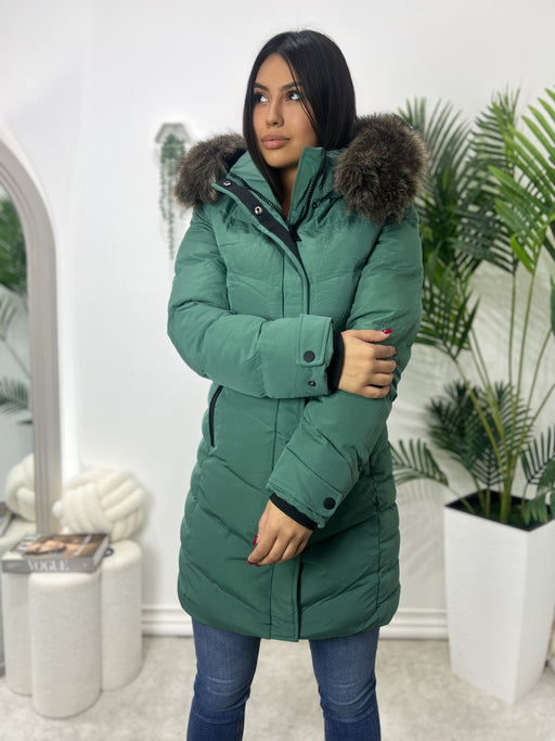 Jakna Helsinki-Štepana jakna-J&J Collection-Zelena-S-Contessa