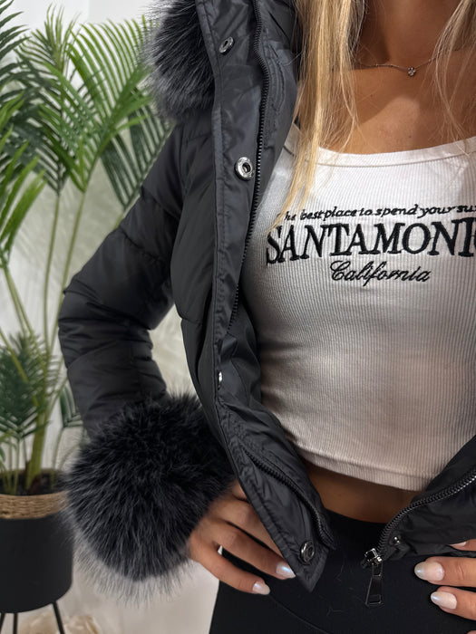 Jakna Lima-Kratka jakna-J&J Collection-Crna-S-Contessa