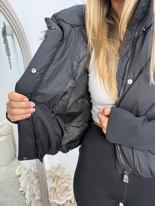 Jakna Zera-Štepana jakna-J&J Collection-Maslinasta-S/M-Contessa