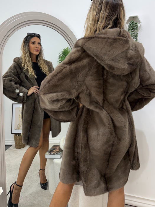 Bunda Milano-Duga bunda-XuXu-Braon-Univerzalna-Contessa