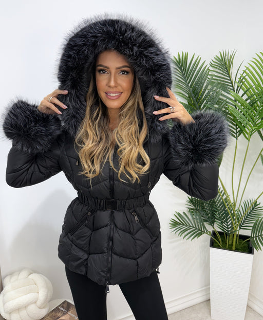 Jakna Arija-Kratka jakna-J&J Collection-Crna-S-Contessa