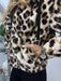 Jakna Moka-Kratka jakna-J&J Collection-Leopard-crna-S-Contessa