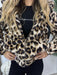 Jakna Moka-Kratka jakna-J&J Collection-Leopard-crna-S-Contessa