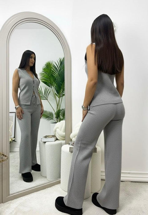 Komplet Elena-Elegant komplet-J&J Collection-Siva-Univerzalna-Contessa