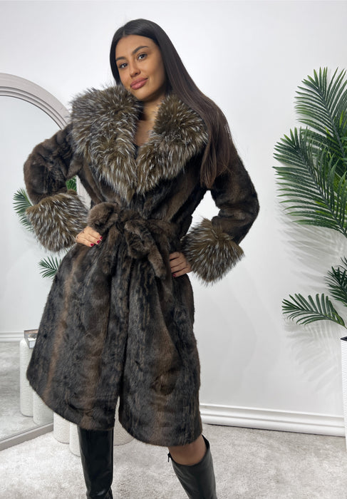 Kaput Rebeka-Dugi kaput-J&J Collection-Braon-Univerzalna-Contessa