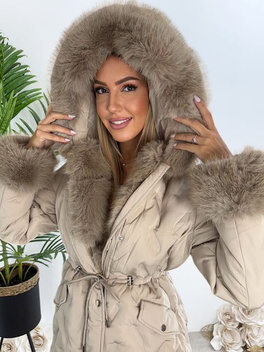 Jakna Tina-Štepana jakna-J&J Collection-Bež-S-Contessa