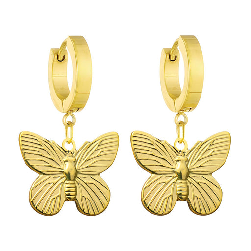 Butterflies minđuše | 18K pozlata | Nerđajući čelik 88363-0 - [variant_title] - Minđuše | Contessa Moda