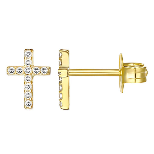 Crosses minđuše | 18K pozlata | Nerđajući čelik 88181-0 - [variant_title] - Minđuše | Contessa Moda