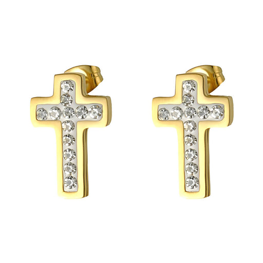 Crosses minđuše | 18K pozlata | Nerđajući čelik 89235-0 - [variant_title] - Minđuše | Contessa Moda
