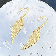 Feathers minđuše | 18K pozlata | Nerđajući čelik 89402-0 - [variant_title] - Minđuše | Contessa Moda