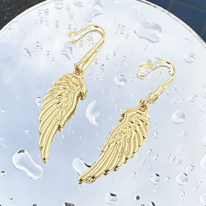 Feathers minđuše | 18K pozlata | Nerđajući čelik 89402-0 - [variant_title] - Minđuše | Contessa Moda