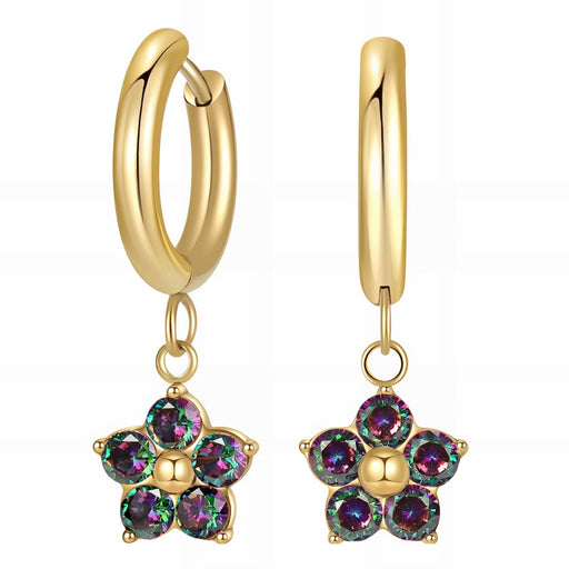 Flower minđuše | 18K pozlata | Nerđajući čelik 90014-0 - [variant_title] - Minđuše | Contessa Moda