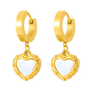 Heart minđuše | 18K pozlata | Nerđajući čelik 87817-0 - [variant_title] - Minđuše | Contessa Moda