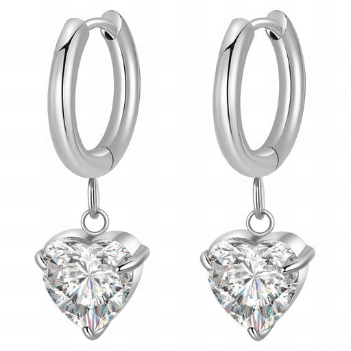 Heart minđuše | Nerđajući čelik 90020-0 - [variant_title] - Minđuše | Contessa Moda