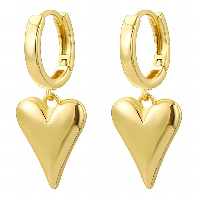 Hearts minđuše | 18K pozlata | Nerđajući čelik 87373-0 - [variant_title] - Minđuše | Contessa Moda