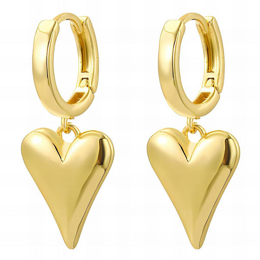 Hearts minđuše | 18K pozlata | Nerđajući čelik 87373-0 - [variant_title] - Minđuše | Contessa Moda