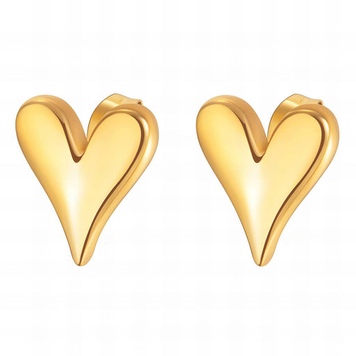 Hearts minđuše | 18K pozlata | Nerđajući čelik 87375-0 - [variant_title] - Minđuše | Contessa Moda