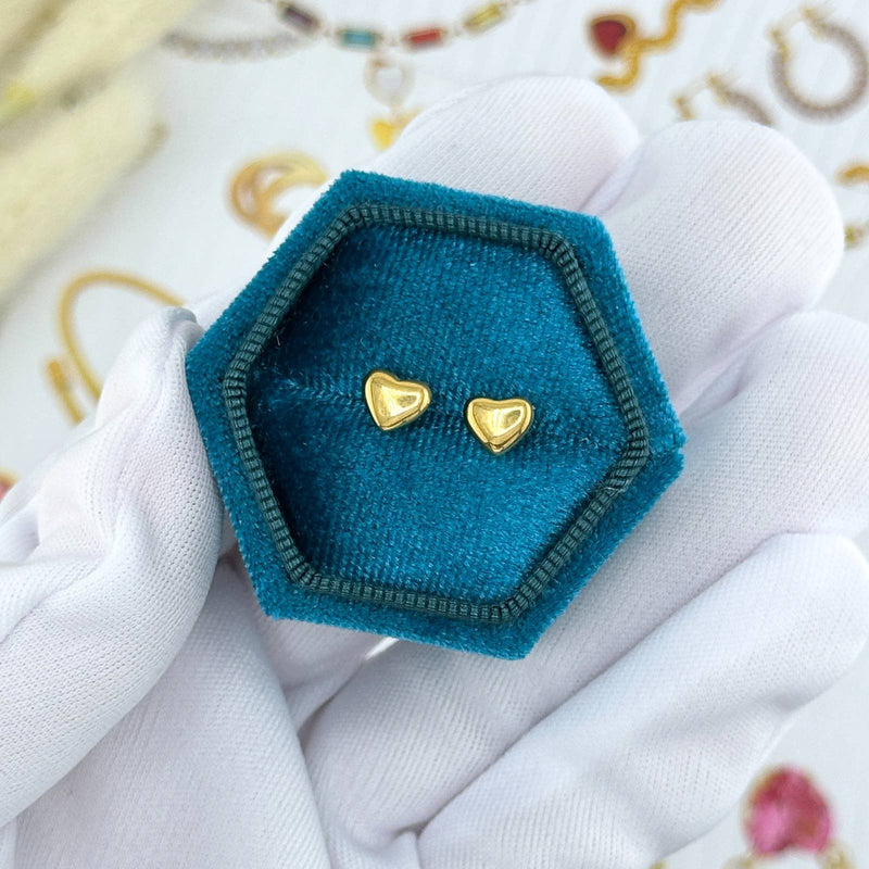 Hearts minđuše | 18K pozlata | Nerđajući čelik 87929-0 - [variant_title] - Minđuše | Contessa Moda