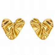 Hearts minđuše | 18K pozlata | Nerđajući čelik 88586-0 - [variant_title] - Minđuše | Contessa Moda