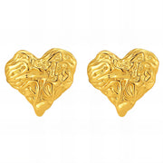 Hearts minđuše | 18K pozlata | Nerđajući čelik 88602-0 - [variant_title] - Minđuše | Contessa Moda