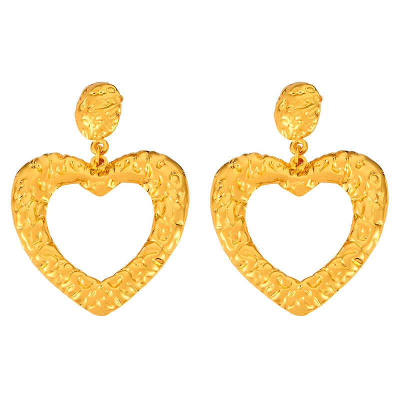 Hearts minđuše | 18K pozlata | Nerđajući čelik 89172-0 - [variant_title] - Minđuše | Contessa Moda