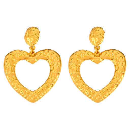 Hearts minđuše | 18K pozlata | Nerđajući čelik 89172-0 - [variant_title] - Minđuše | Contessa Moda