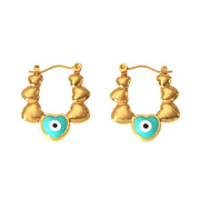 Hearts minđuše | 18K pozlata | Nerđajući čelik 89196-0 - [variant_title] - Minđuše | Contessa Moda
