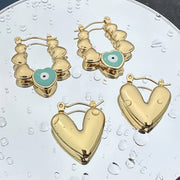 Hearts minđuše | 18K pozlata | Nerđajući čelik 89196-0 - [variant_title] - Minđuše | Contessa Moda