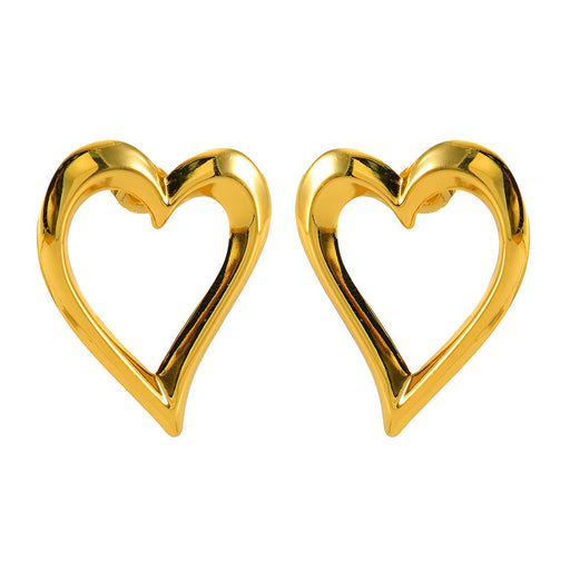 Hearts minđuše | 18K pozlata | Nerđajući čelik 89225-0 - [variant_title] - Minđuše | Contessa Moda