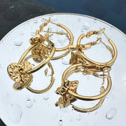 Hearts minđuše | 18K pozlata | Nerđajući čelik 89231-0 - [variant_title] - Minđuše | Contessa Moda