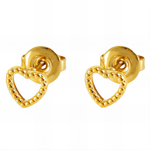Hearts minđuše | 18K pozlata | Nerđajući čelik 89262-0 - [variant_title] - Minđuše | Contessa Moda