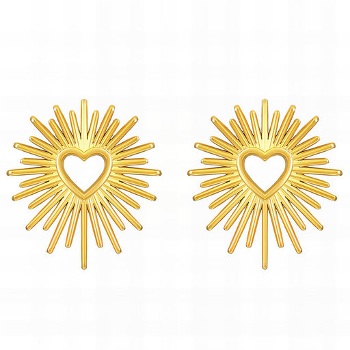 Hearts minđuše | 18K pozlata | Nerđajući čelik 89746-0 - [variant_title] - Minđuše | Contessa Moda