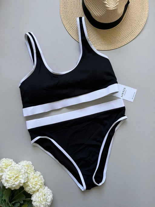 Kupaći kostim Lili Contessa moda - Kupaći kostim Crno-bela, S, , Šifra: 3408-KUPACI-KOSTIM-LILI-CRNO-BELA-S